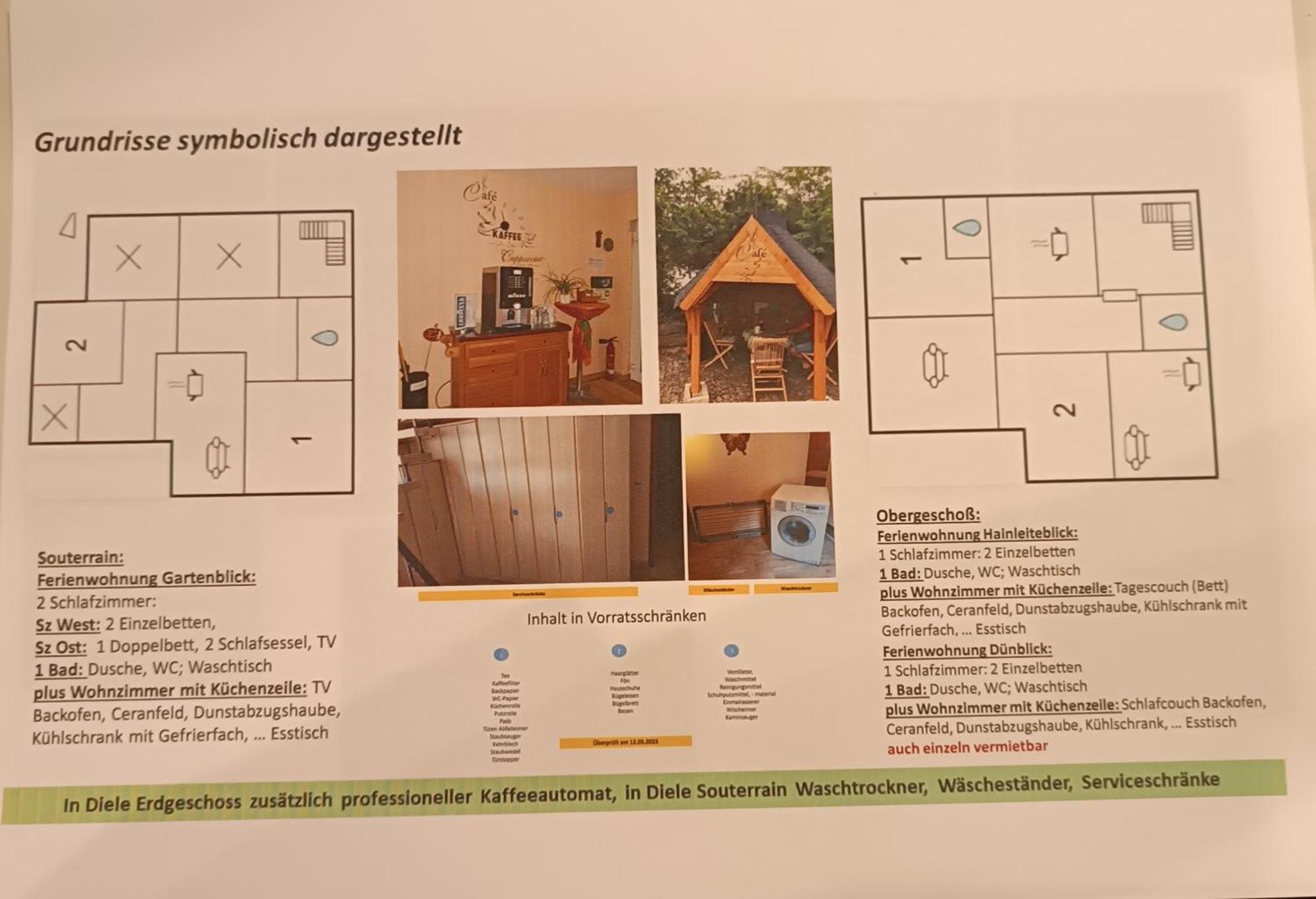 Ferienhaus Waldperle Harzblick Wernrode 外观 照片